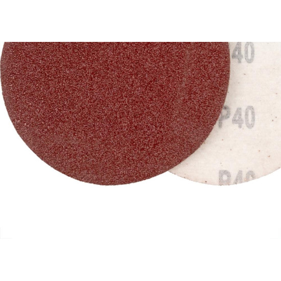 Disco Lixa Eda Auto-Aderente 5'' - Grao 40 Com 10 Pecas - 0Wf