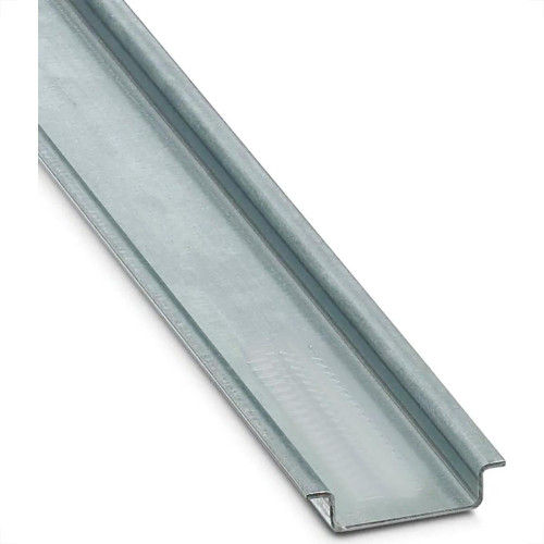 Suporte Disjuntor Trilho Liso Zincado Lumibras 50Cm - Kit C/10 Pecas