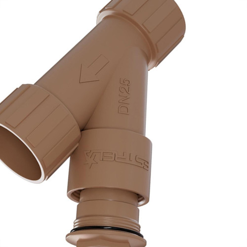 Juncao ''Y'' Soldavel Com Filtro Estrela 25Mm - 2167