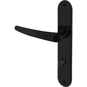 Fechadura Alianca Joy F-2800/241 Banheiro Alavanca Preto Fosco - 083540