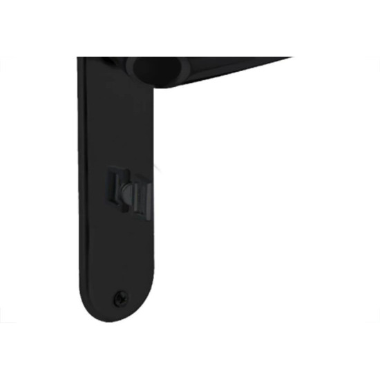 Fechadura Alianca Joy F-2800/241 Banheiro Alavanca Preto Fosco - 083540