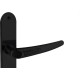 Fechadura Alianca Joy F-2800/241 Banheiro Alavanca Preto Fosco - 083540