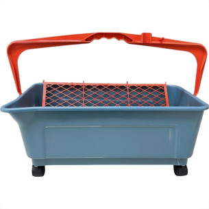 Cacamba Pintura Plastica Compel 25 Litros Com Rodas - 0.2833