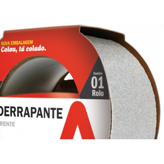 Fita Antiderrapante Adere Transparente 865S 50Mm X 5M