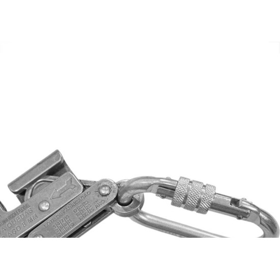 Trava Quedas Corax Neo Steel Para Cabo De Aco 8Mm - Ust500410003