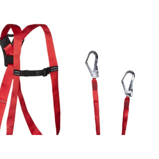 Cinto De Seguranca Paraquedista Rosso Act Com Talabarte ''Y'' - Uscj006256140