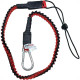 Cabo Elastico De Seguranca 1,20M Com Mosquetao Corax Para Ferramentas - Ts-Te2M-20