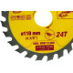 Serra Circular Widea Starrett 4.3/8''X 24 Dentes - Ccs110-24Bw