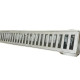 Ralo Linear Com Grelha Inox Ac Vent Seca Piso 5Cm X 48Cm