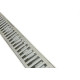Ralo Linear Com Grelha Inox Ac Vent Seca Piso 5Cm X 48Cm