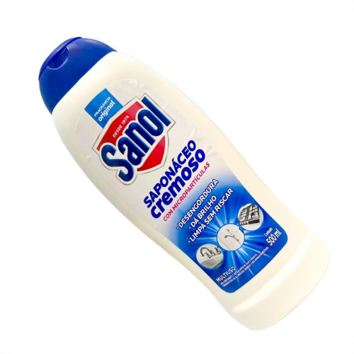 Limpador De Superficie Sanol Cremoso Classico 500Ml