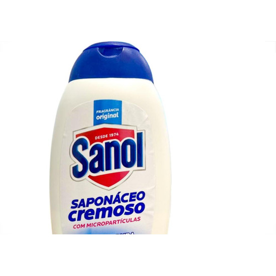 Limpador De Superficie Sanol Cremoso Classico 500Ml