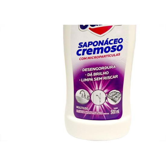 Limpador De Superficie Sanol Cremoso Lavanda 500Ml