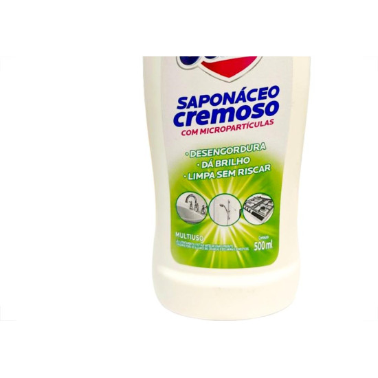 Limpador De Superficie Sanol Cremoso Citrus 500Ml