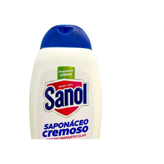 Limpador De Superficie Sanol Cremoso Citrus 500Ml