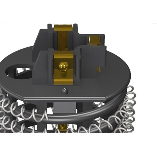 Resistencia Zagonel Ducha Gorducha/Max/Plus 4 Temperaturas 5.450Wx127V.