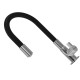 Torneira Gourmet Flex Mesa Bica Movel Metal Zagonel Motion Cozinha Preta - 1/4 Volta