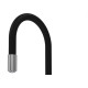 Torneira Gourmet Flex Mesa Bica Movel Metal Zagonel Motion Cozinha Preta - 1/4 Volta