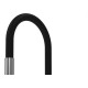 Torneira Gourmet Flex Parede Bica Movel Metal Zagonel Motion Cozinha Preta - 1/4 Volta