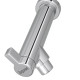 Torneira Maquina De Lavar/Tanque Abs Zagonel Plus 1/2'' E 3/4'' Metalizada 1/4 De Volta