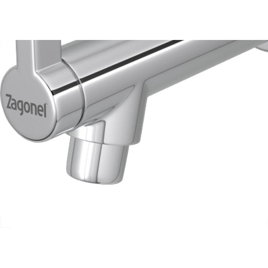 Torneira Maquina De Lavar/Tanque Abs Zagonel Plus 1/2'' E 3/4'' Metalizada 1/4 De Volta