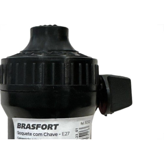 Soquete Com Chave Brasfort Latao 8252 - Kit C/20 Pecas Soquete Com Chave Brasfort Latao 8252 - Kit C/20 Pecas
