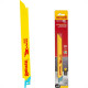 Lamina Para Serra Sabre Starrett 203Mm/8'' Bi-Metal 18 Dentes - Metal - Caixa Com 2 Pecas - B818-2