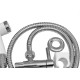 Ducha Higienica Alpha 1/4 Volta C-72 Gatilho Branco 1,20M