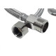 Engate Flexivel Malha Inox Alta Pressao Alpha 60Cm Engate Flexivel Malha Inox Alta Pressao Alpha 60Cm