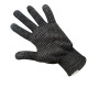 Luva Malha Trico Thompson Pigmentada Preta - 1765 - Kit C/12 Pecas