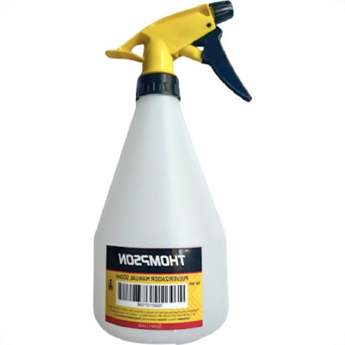 Pulverizador Plantas Thompson 500Ml Branco/Amarelo- 1843 Pulverizador Plantas Thompson 500Ml Branco/Amarelo- 1843