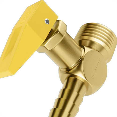 Acessorio Para Gas Roco Registro Corta Fogo 1/2''Npt X 3/8''Tm Pressao 7,0Bar - 2013 412