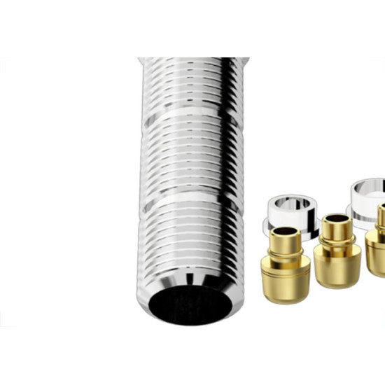 Adaptador Para Filtro Rocco 1/2'' De Bancada Com Regulador De Vazao E Bico Universal - 1191 46