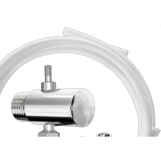 Adaptador Para Filtro Rocco Com Kit De Instalacao Mangueira 2M - 1/4'' - 5/16'' - 3/8'' - 1373 46