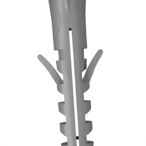 Bucha Fixacao Sforplast Nylon Com Aba 12Mm Pacote Com 150 Pecas