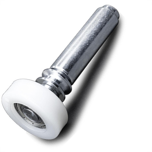 Roldana Para Portao Nylon Guia Lateral 18X60Mm Com Rolamento - 061107 - Kit C/2 Pecas