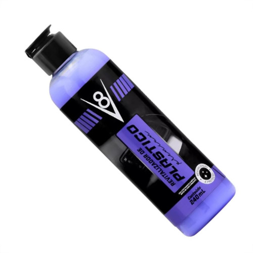 Revitalizador De Plastico V8 Para Automovel 240Ml - 7220