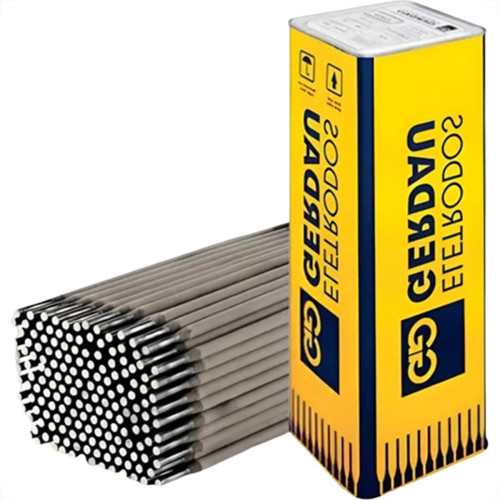 Eletrodo Gerdau Carbono E-7018 - 2,5Mm - Lata - Preco Por Kilo - Kit C/15 Quilos Eletrodo Gerdau Carbono E-7018 - 2,5Mm - Lata - Preco Por Kilo - Kit C/15 Quilos
