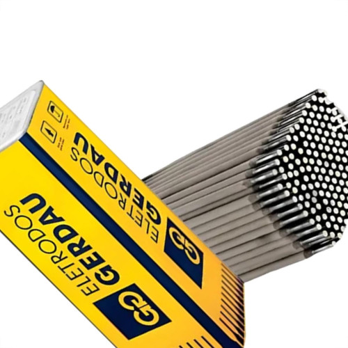 Eletrodo Gerdau Carbono E-7018 - 2,5Mm - Lata - Preco Por Kilo - Kit C/15 Quilos Eletrodo Gerdau Carbono E-7018 - 2,5Mm - Lata - Preco Por Kilo - Kit C/15 Quilos