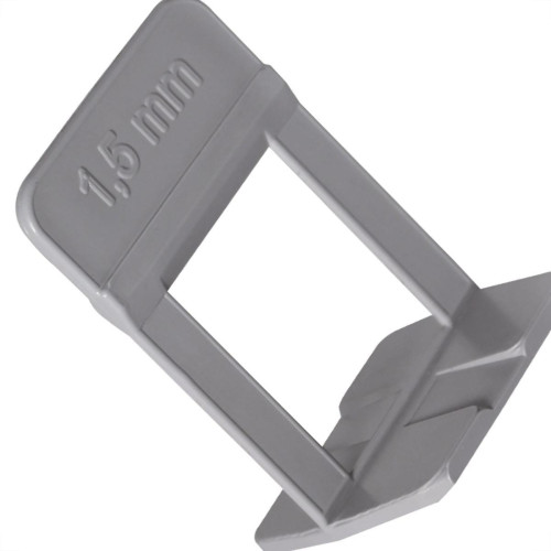 Espacador De Piso Cortag Nivelador Supra 1,5Mm Para Pedras Especas Pacote Com 50 Pecas - 61329