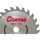 Serra Circular Widea Cortag 4.3/8''X 24 Dentes X 20Mm