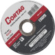 Disco Aco Inox Cortag 4.1/2''X3/64''X7/8'' - Fino 1,0Mm - Kit C/25 Pecas