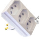 Pino 3 Saidas Ilumi 2 Polos+Terra 20A. Branco - 12300
