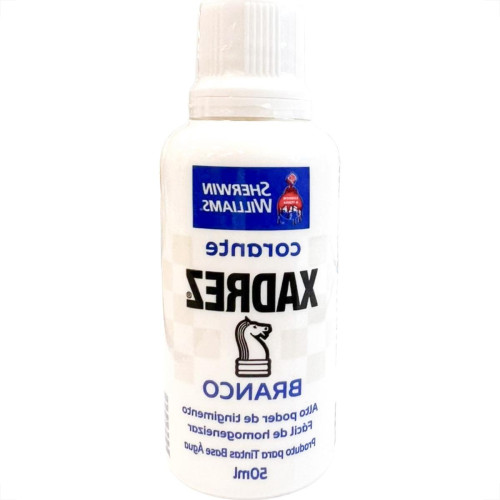 Corante Para Tinta Xadrez Branco (50Ml) - Kit C/12 Pecas