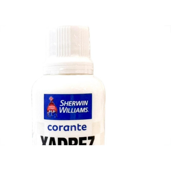Corante Para Tinta Xadrez Branco (50Ml) - Kit C/12 Pecas
