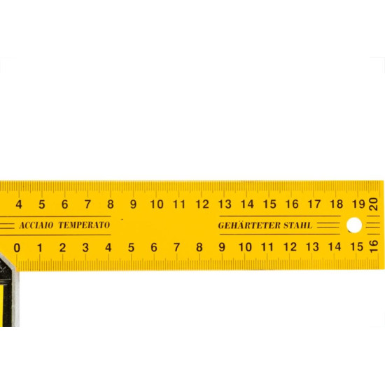 Esquadro Eda Aluminio 8'' - 20Cm - 0Tx