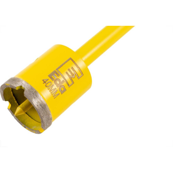 Serra Copo Diamantada Com Haste Eda 40Mm - 0Tg