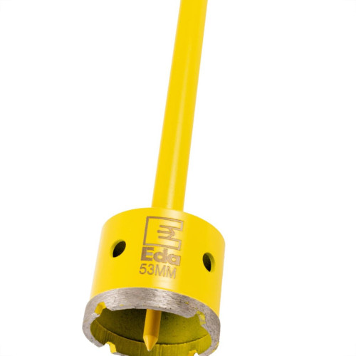 Serra Copo Diamantada Com Haste Eda 53Mm - 0Tj