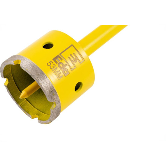 Serra Copo Diamantada Com Haste Eda 53Mm - 0Tj