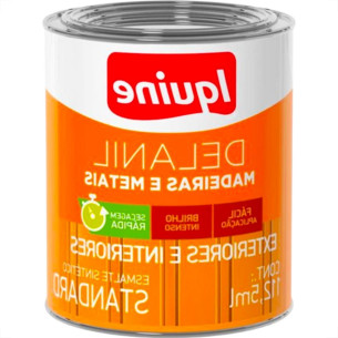 Tinta Esmalte Standard Iquine Delanil 112Ml Mini Lata Branco Neve